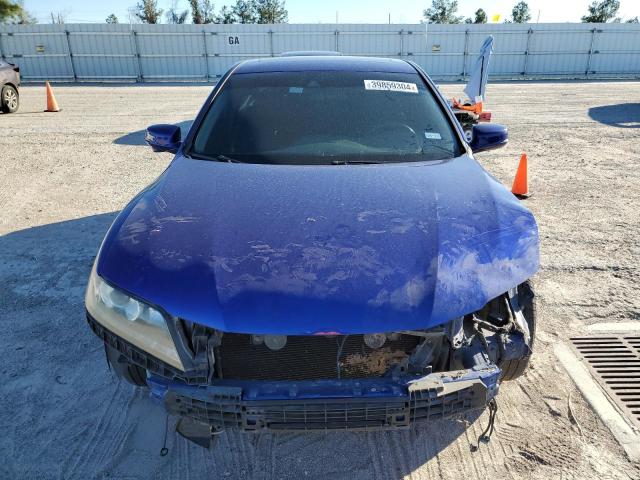 1HGCT2B81DA012582 - 2013 HONDA ACCORD EXL BLUE photo 5