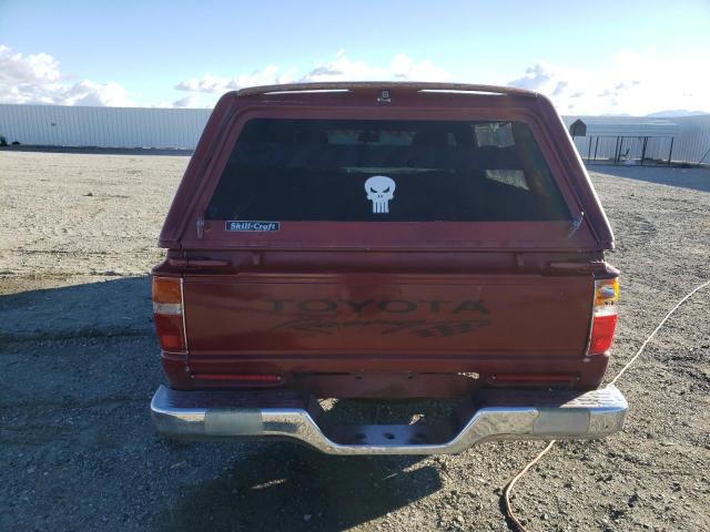 JT4RN50R0J5144320 - 1988 TOYOTA PICKUP 1/2 TON RN50 RED photo 6