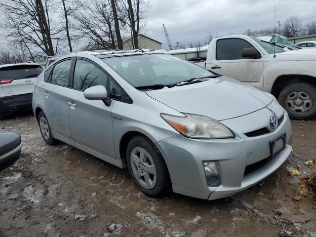 JTDKN3DU1A0174895 - 2010 TOYOTA PRIUS SILVER photo 4