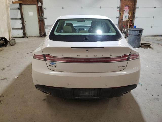 3LN6L2JKXDR813005 - 2013 LINCOLN MKZ WHITE photo 6