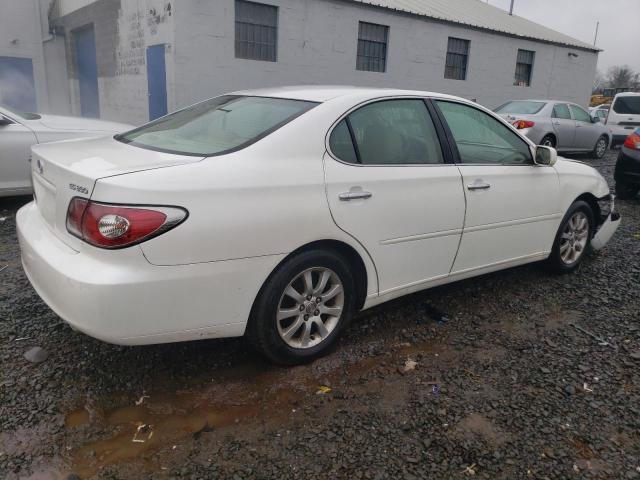 JTHBA30G445008646 - 2004 LEXUS ES 330 WHITE photo 3