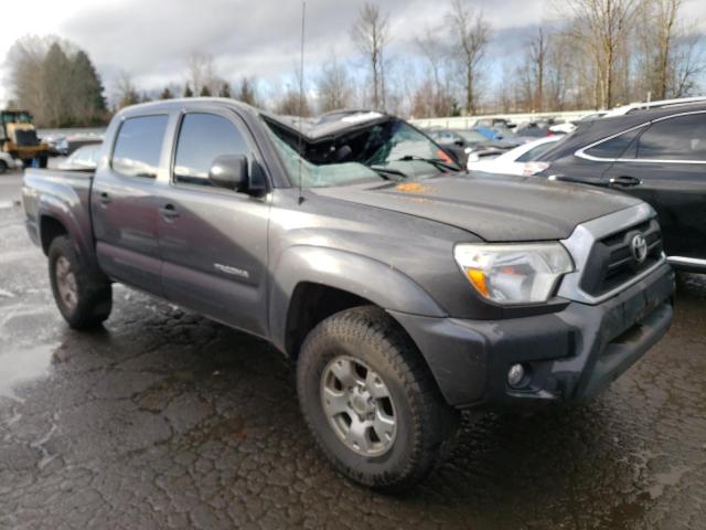 3TMLU4EN8CM091369 - 2012 TOYOTA TACOMA DOUBLE CAB GRAY photo 4