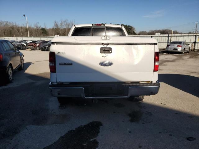 1FTPW14545FA74082 - 2005 FORD F150 SUPERCREW WHITE photo 6