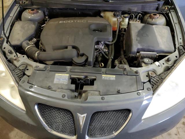 1G2ZG57B294120027 - 2009 PONTIAC G6 GRAY photo 11