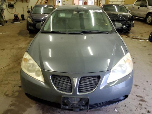 1G2ZG57B294120027 - 2009 PONTIAC G6 GRAY photo 5