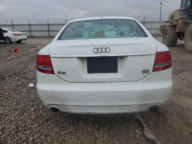 WAUDH74F08N059983 - 2008 AUDI A6 3.2 QUATTRO WHITE photo 6