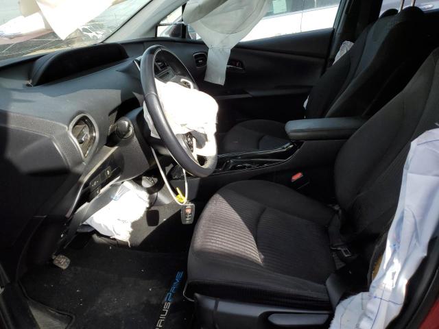 JTDKARFP2H3040055 - 2017 TOYOTA PRIUS PRIM 红色 照片 7