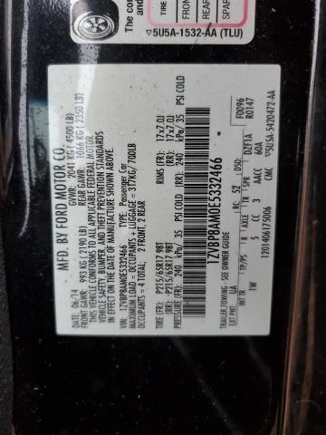 1ZVBP8AM0E5332466 - 2014 FORD MUSTANG BLACK photo 12