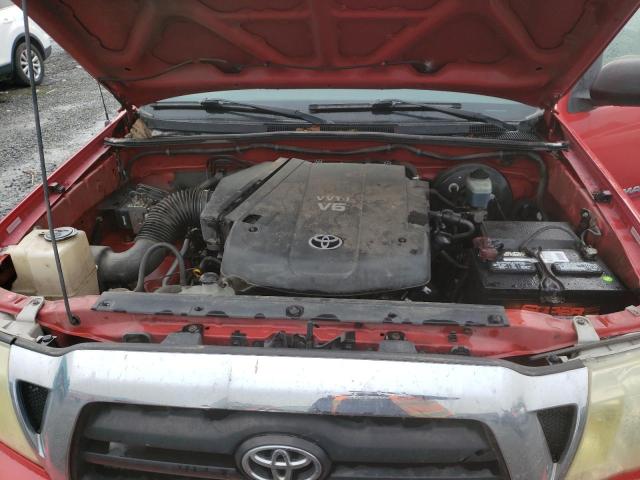 5TEJU62N16Z314141 - 2006 TOYOTA TACOMA DOUBLE CAB PRERUNNER RED photo 11