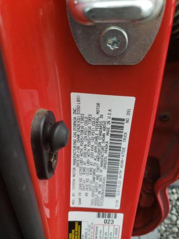 5TEJU62N16Z314141 - 2006 TOYOTA TACOMA DOUBLE CAB PRERUNNER RED photo 12