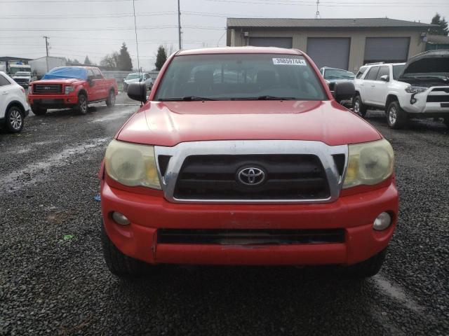 5TEJU62N16Z314141 - 2006 TOYOTA TACOMA DOUBLE CAB PRERUNNER RED photo 5