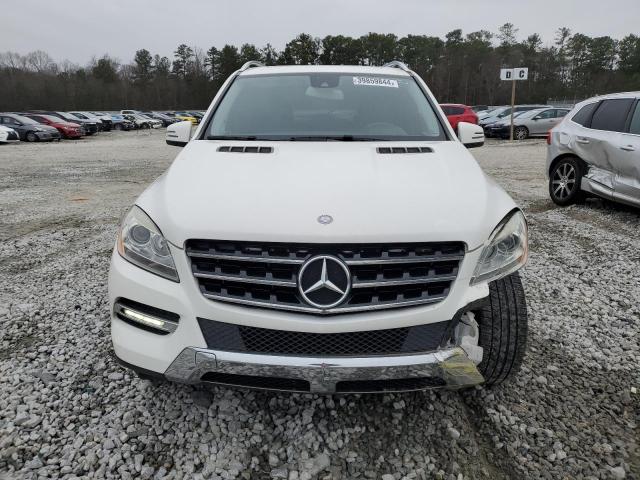 4JGDA5JB1FA443509 - 2015 MERCEDES-BENZ ML 350 WHITE photo 5