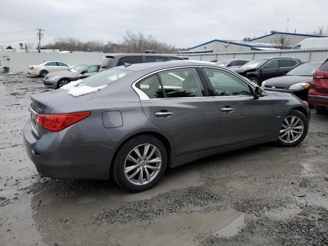 JN1EV7AR5GM341543 - 2016 INFINITI Q50 PREMIUM GRAY photo 3