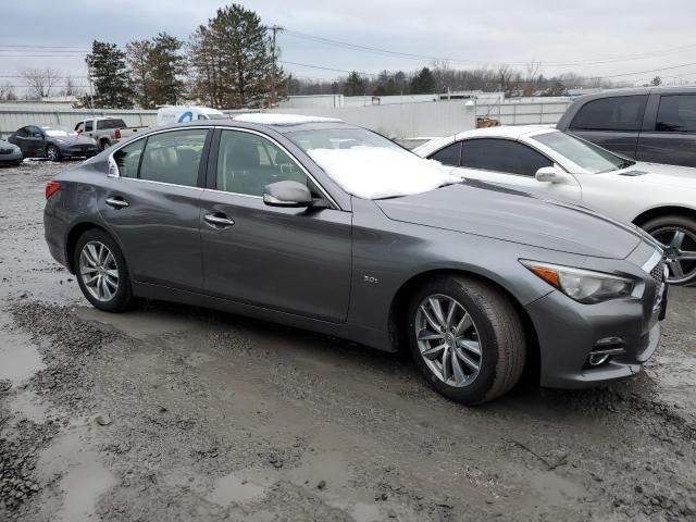 JN1EV7AR5GM341543 - 2016 INFINITI Q50 PREMIUM GRAY photo 4