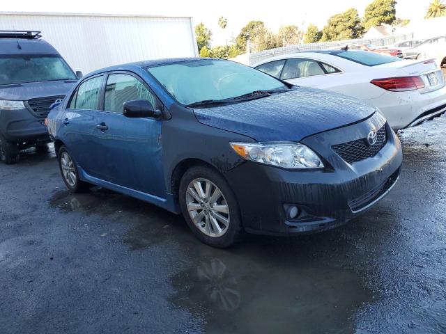 1NXBU40E09Z061561 - 2009 TOYOTA COROLLA BASE BLUE photo 4