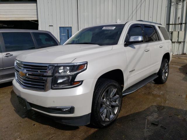 1GNSCCKC7KR101227 - 2019 CHEVROLET TAHOE C1500 PREMIER WHITE photo 1