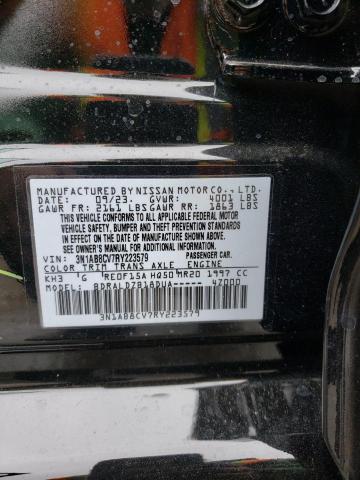 3N1AB8CV7RY223579 - 2024 NISSAN SENTRA SV BLACK photo 13