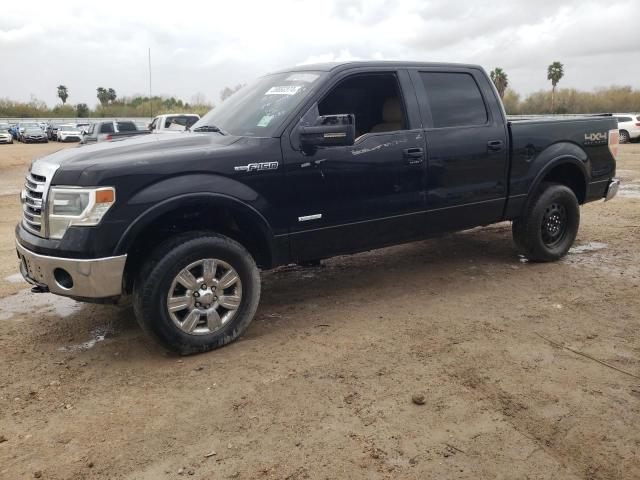 1FTFW1ET4DFA16206 - 2013 FORD F150 SUPERCREW BLACK photo 1