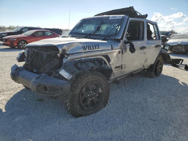 1C4HJXDN3MW519027 - 2021 JEEP WRANGLER U SPORT ნაცრისფერი ფოტო 1