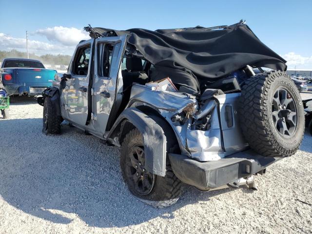 1C4HJXDN3MW519027 - 2021 JEEP WRANGLER U SPORT ნაცრისფერი ფოტო 2