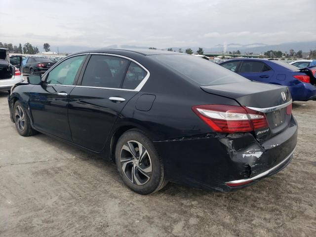 1HGCR2F30HA283104 - 2017 HONDA ACCORD LX BLACK photo 2