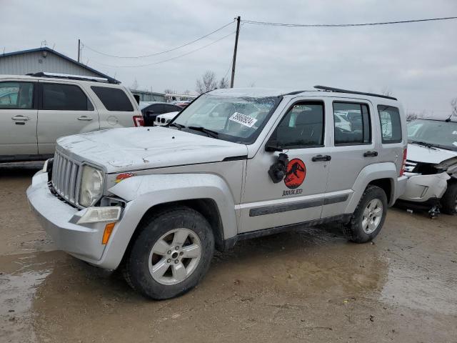 1C4PJLAK5CW178744 - 2012 JEEP LIBERTY SPORT SILVER photo 1