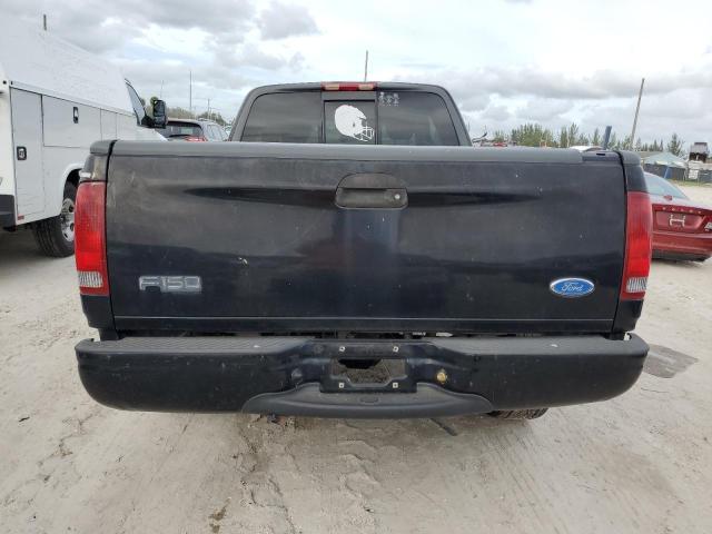 1FTRX17262NB79988 - 2002 FORD F150 BLACK photo 6