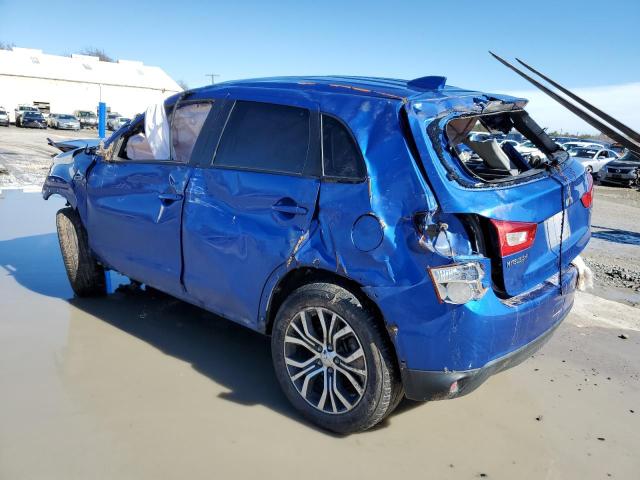 JA4AP3AU3HZ026080 - 2017 MITSUBISHI OUTLANDER ES BLUE photo 2