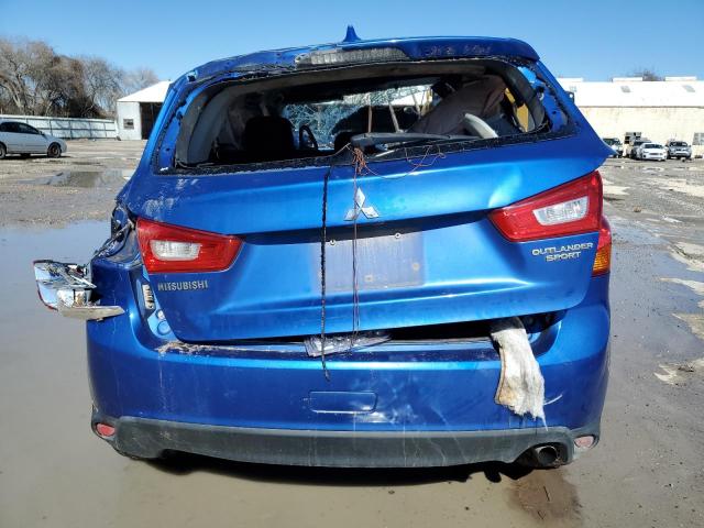 JA4AP3AU3HZ026080 - 2017 MITSUBISHI OUTLANDER ES BLUE photo 6