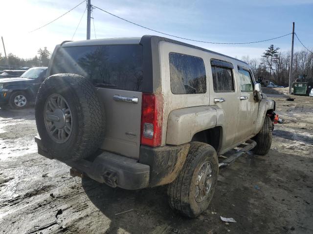 5GTEN13L288112386 - 2008 HUMMER H3 ALPHA SILVER photo 3