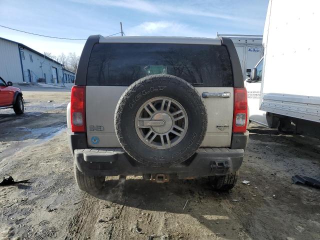 5GTEN13L288112386 - 2008 HUMMER H3 ALPHA SILVER photo 6