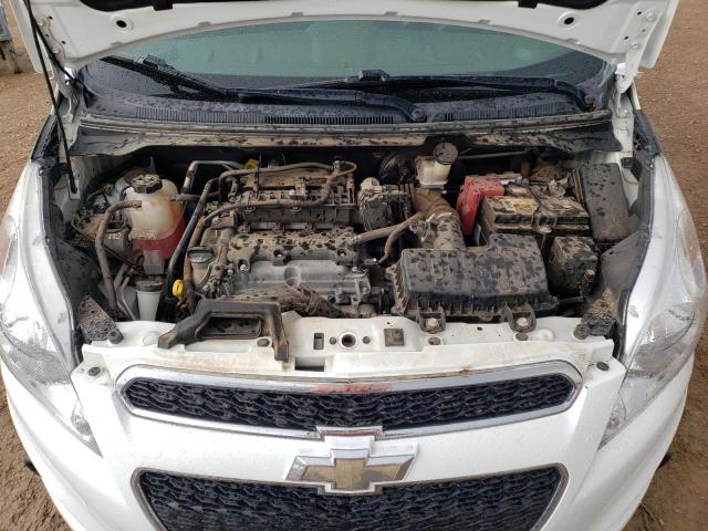 KL8CD6S98FC726835 - 2015 CHEVROLET SPARK 1LT WHITE photo 11