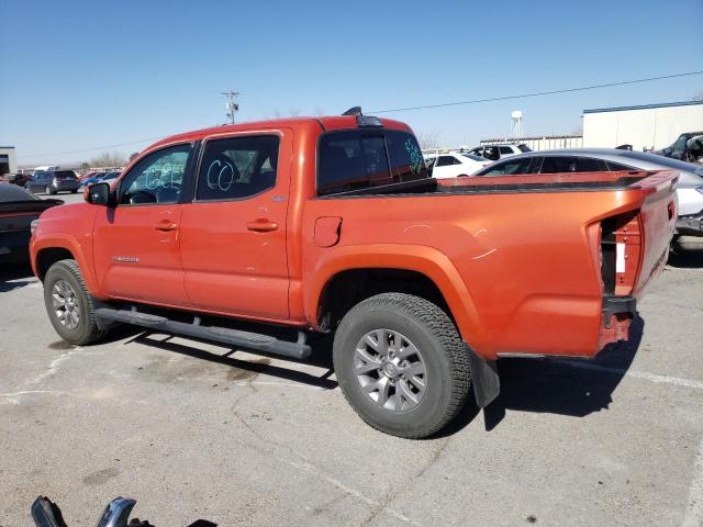 3TMAZ5CN2JM063453 - 2018 TOYOTA TACOMA DOUBLE CAB 橙色 照片 2