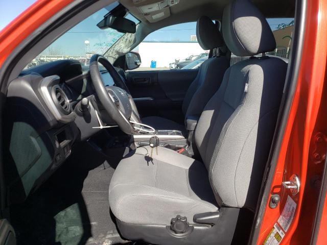 3TMAZ5CN2JM063453 - 2018 TOYOTA TACOMA DOUBLE CAB 橙色 照片 7