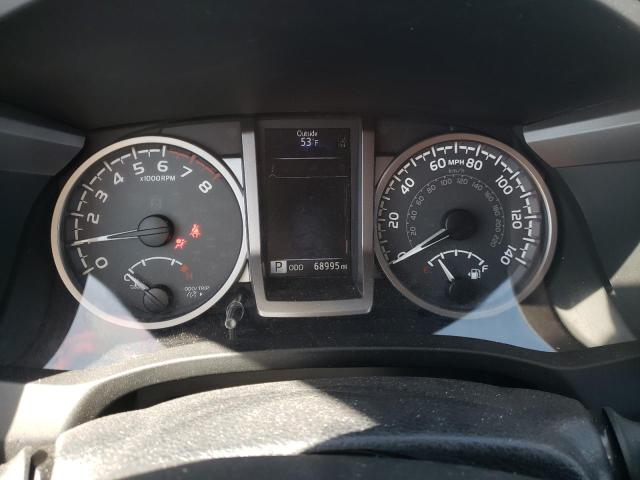 3TMAZ5CN2JM063453 - 2018 TOYOTA TACOMA DOUBLE CAB 橙色 照片 9