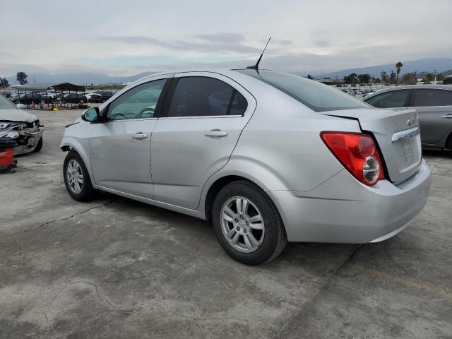 1G1JC5SH1D4100689 - 2013 CHEVROLET SONIC LT SILVER photo 2