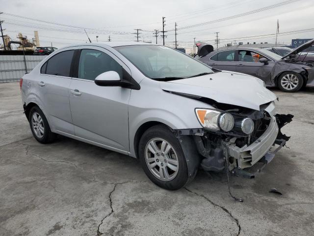 1G1JC5SH1D4100689 - 2013 CHEVROLET SONIC LT SILVER photo 4