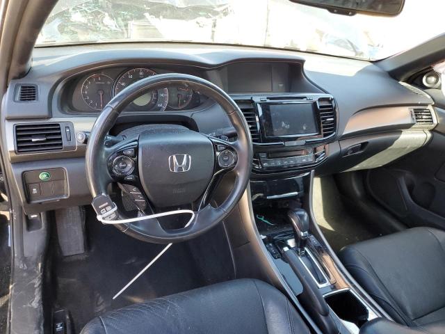 1HGCT1B85HA007787 - 2017 HONDA ACCORD EXL BLACK photo 8