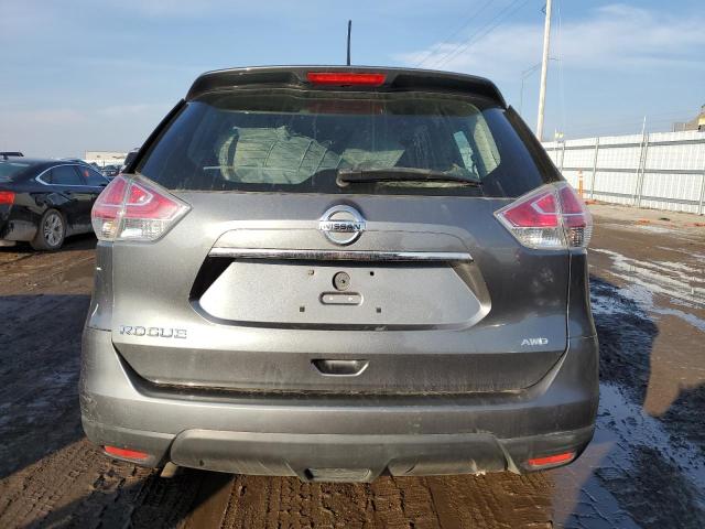 5N1AT2MV2GC739131 - 2016 NISSAN ROGUE S GRAY photo 6