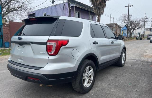 1FM5K8ARXJGA83792 - 2018 FORD EXPLORER POLICE INTERCEPTOR SILVER photo 4