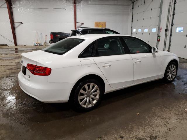 WAUBFAFL4EN040104 - 2014 AUDI A4 PREMIUM WHITE photo 3