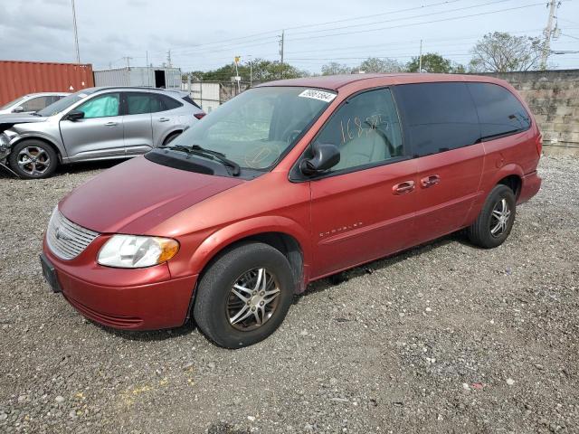 1C4GP44361B186638 - 2001 CHRYSLER TOWN & COU LX RED photo 1