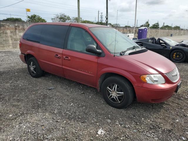 1C4GP44361B186638 - 2001 CHRYSLER TOWN & COU LX RED photo 4