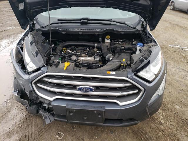 MAJ3P1TE4JC222245 - 2018 FORD ECOSPORT SE GRAY photo 11