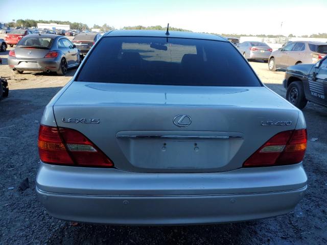 JTHBN30F420056699 - 2002 LEXUS LS 430 SILVER photo 6