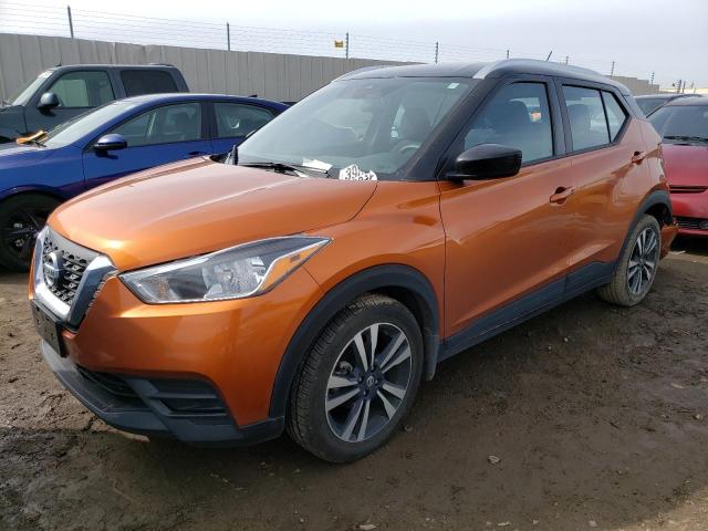 3N1CP5CV9LL535254 - 2020 NISSAN KICKS SV ORANGE photo 1