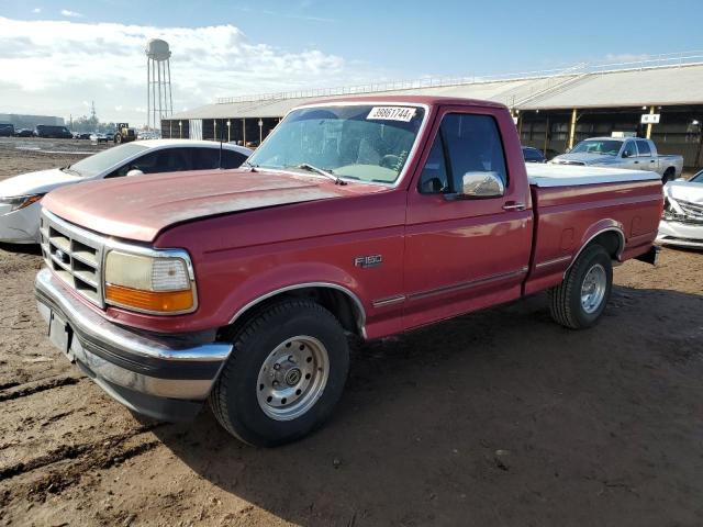1FTEF15N4SLB21288 - 1995 FORD F150 RED photo 1