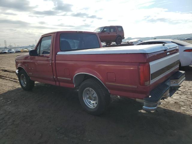 1FTEF15N4SLB21288 - 1995 FORD F150 RED photo 2