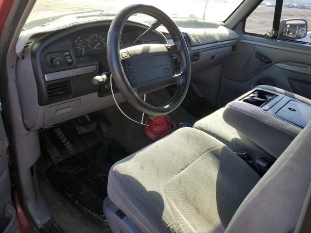 1FTEF15N4SLB21288 - 1995 FORD F150 RED photo 8