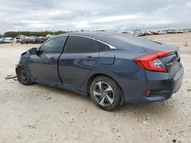 19XFC2F65KE050153 - 2019 HONDA CIVIC LX BLUE photo 2